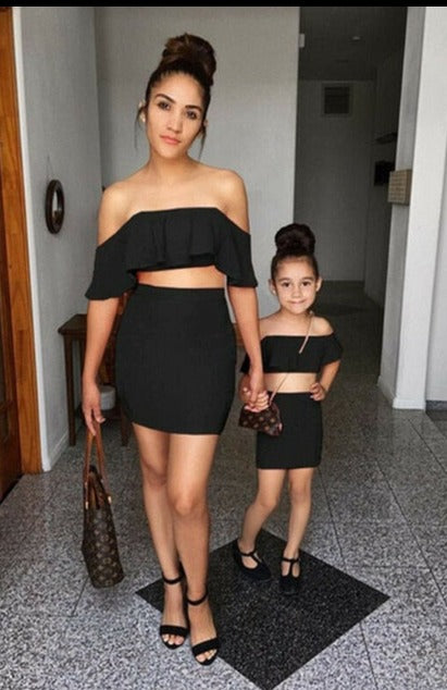 Matching Mommy/Daughter Too Good TU-BE True Set