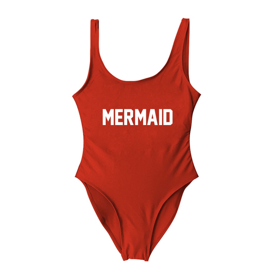 Mermaid Mommy and Me Mother Daughter Matching Swim Suit