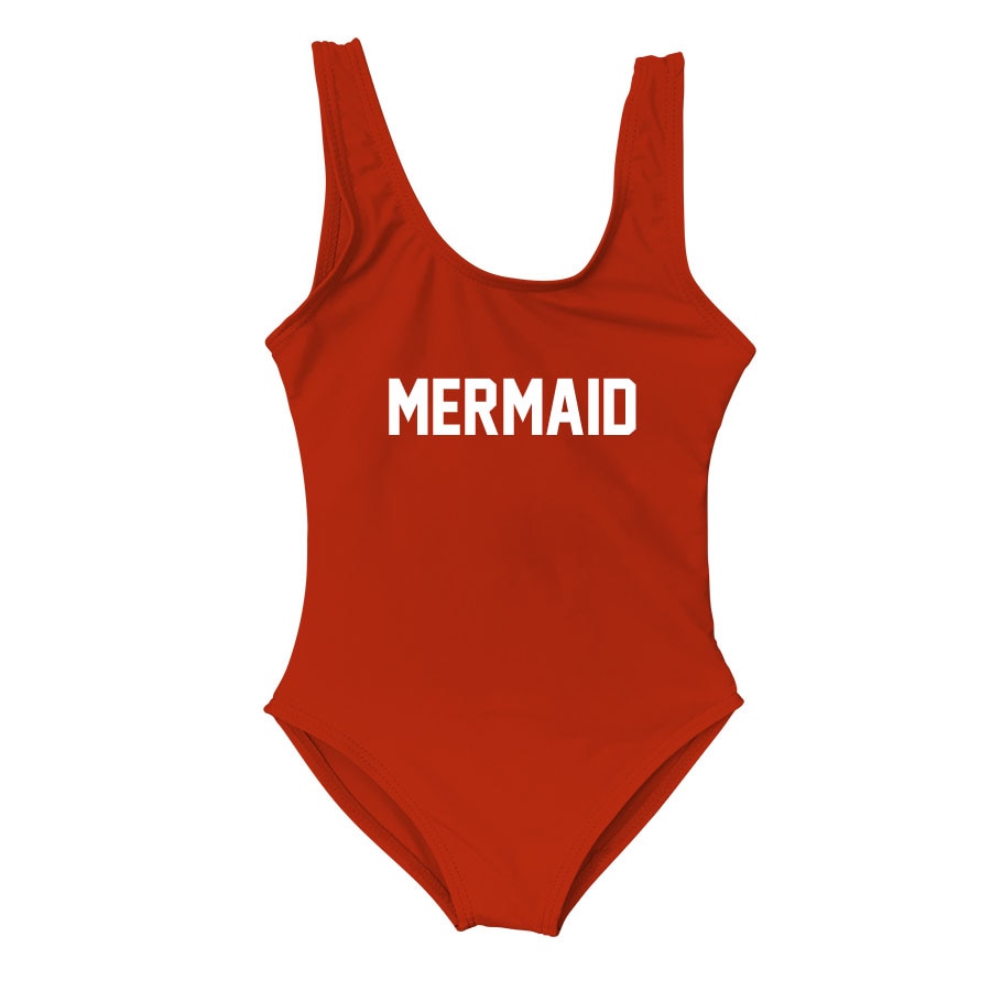 Mermaid Mommy and Me Mother Daughter Matching Swim Suit