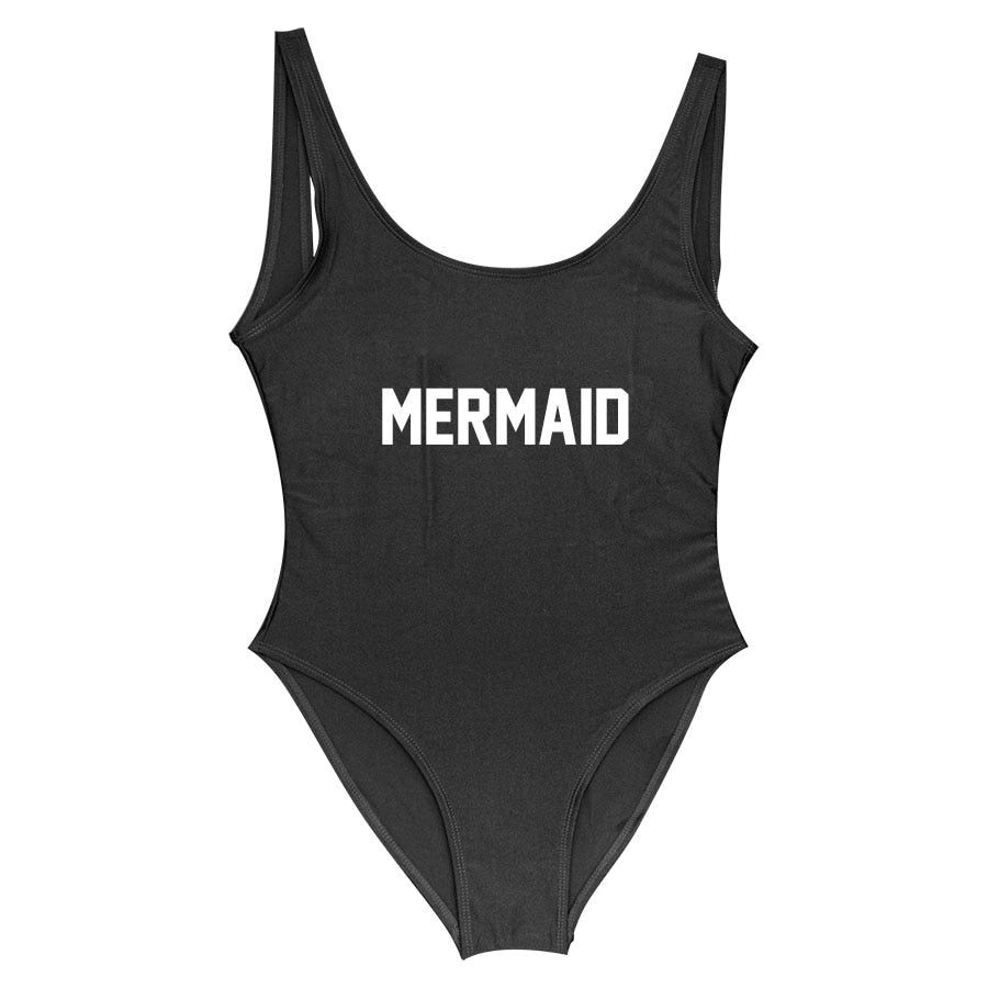 Mermaid Mommy and Me Mother Daughter Matching Swim Suit