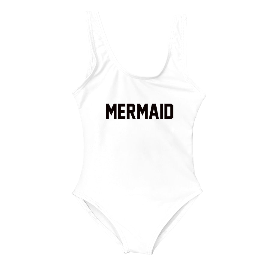 Mermaid Mommy and Me Mother Daughter Matching Swim Suit
