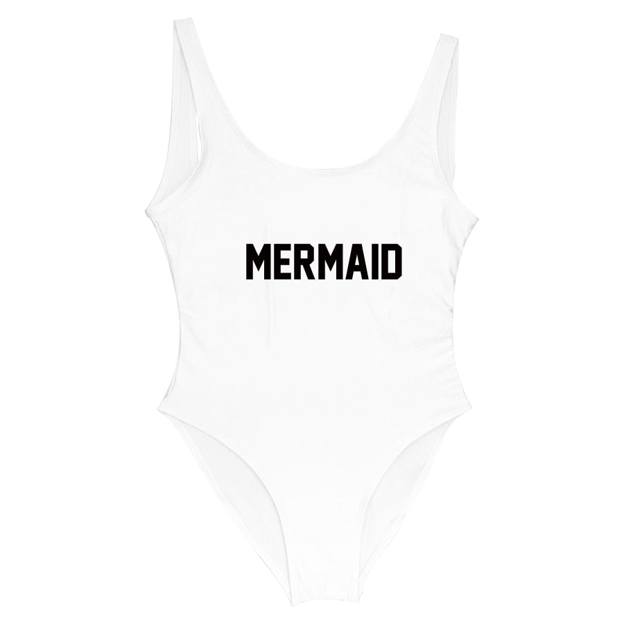 Mermaid Mommy and Me Mother Daughter Matching Swim Suit
