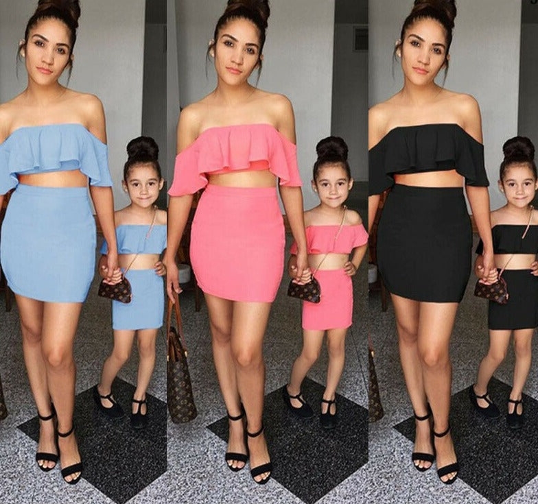 Matching Mommy/Daughter Too Good TU-BE True Set