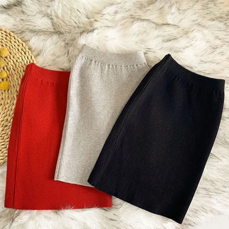 Matching DaughterFitted Knit Mommy and Me Skirt