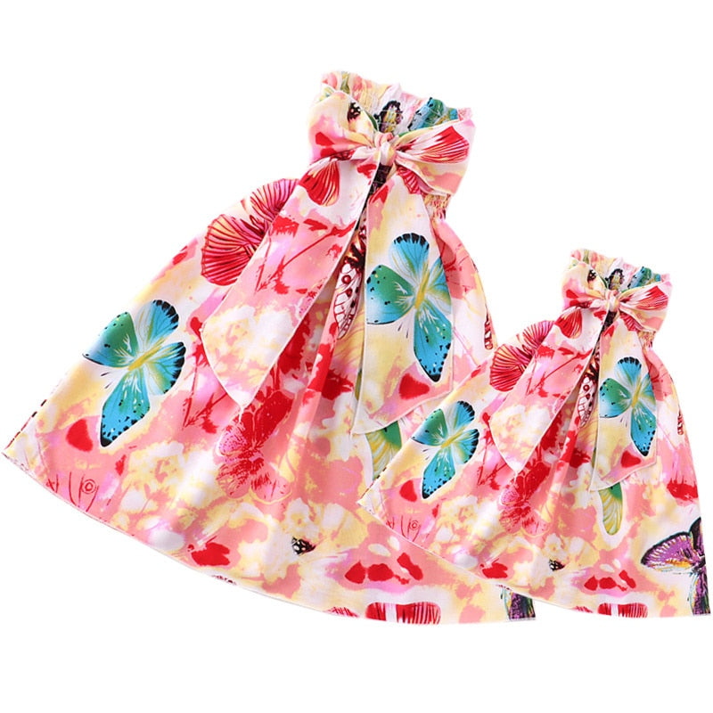 Daughter Mother Matching Spring into Summer Dress