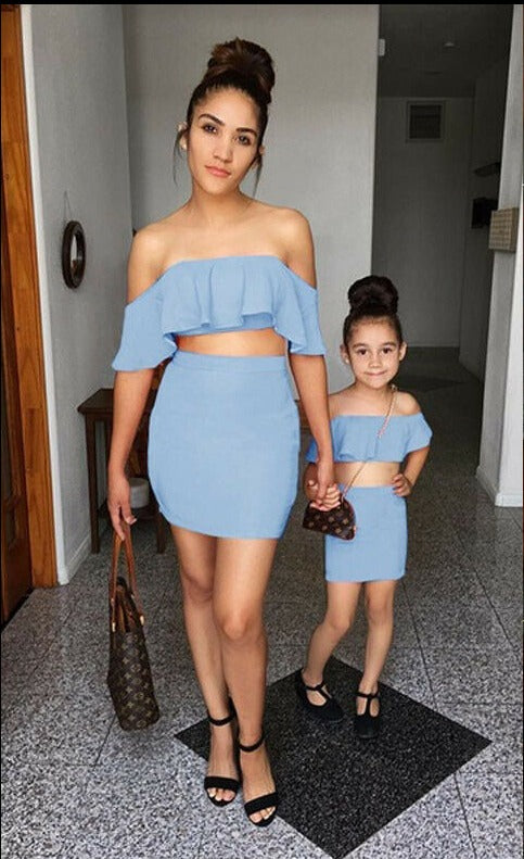 Matching Mommy/Daughter Too Good TU-BE True Set