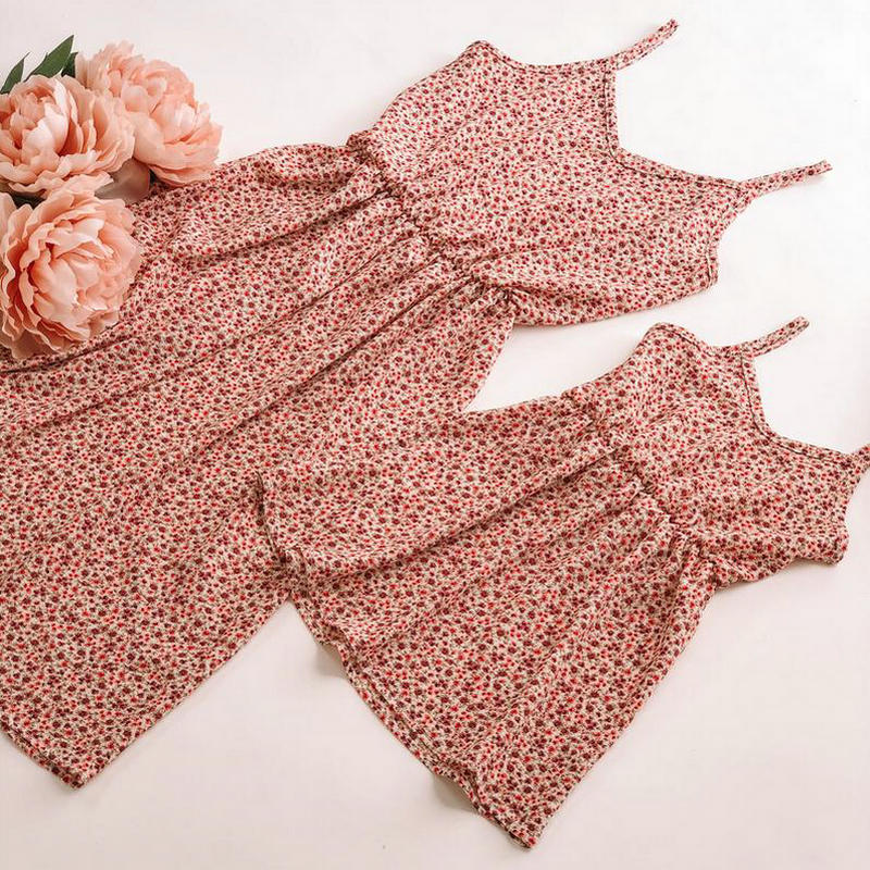 Mother Daughter Matching Floral Mini