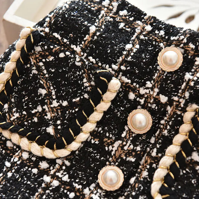 Matching Daughter Front Pocket Tweed  Mommy and Me Skirt