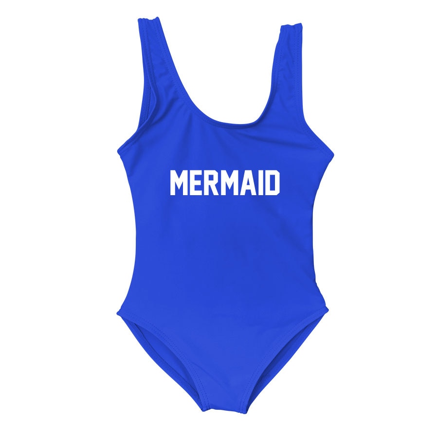 Mermaid Mommy and Me Mother Daughter Matching Swim Suit