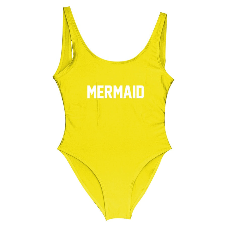 Mermaid Mommy and Me Mother Daughter Matching Swim Suit