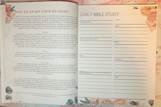 Daily Bible Study Journal: For Women Growing in God