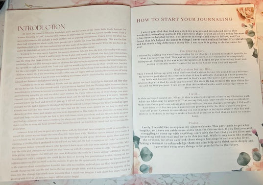 Daily Bible Study Journal: For Women Growing in God