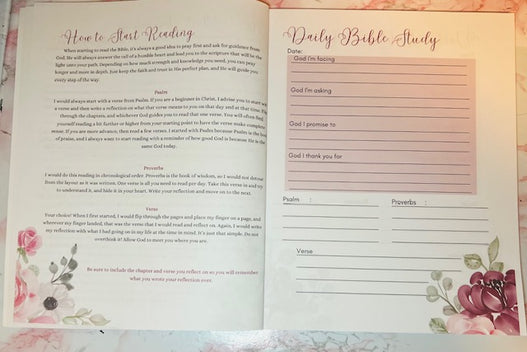 Daily Bible Study Journal: For Girls Growing in God