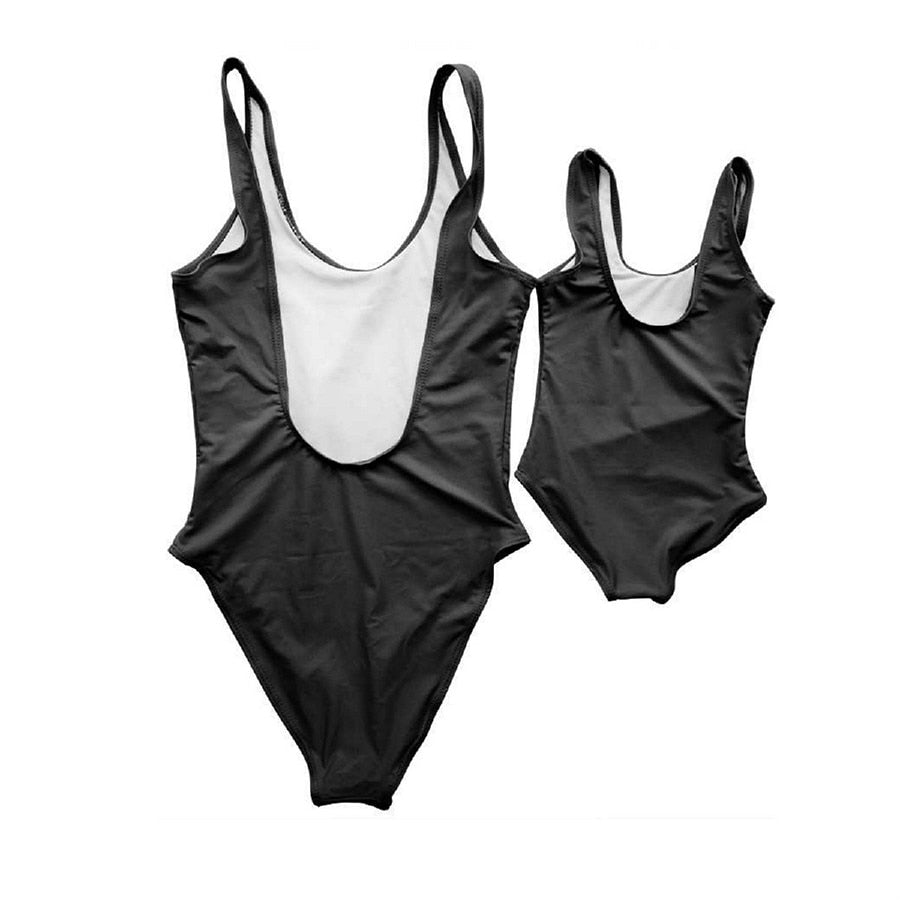 Matching Mommy and Me Mother Daughter "Got it from my Mama" Swim suit