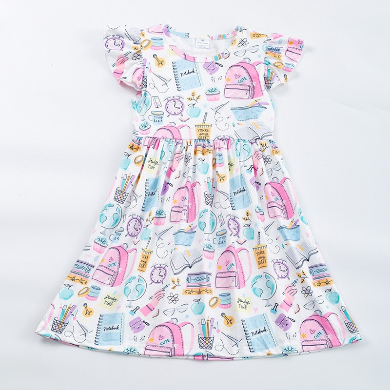 Back to School Girls  Graffiti Dress