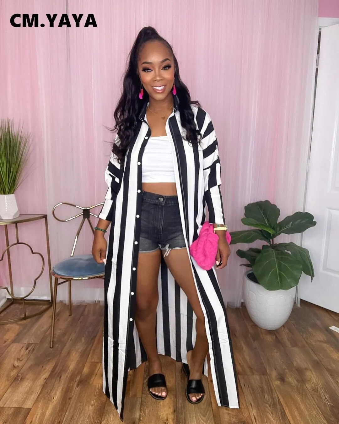 Matching Mother Stripes Shirt Dress Mommy and Me