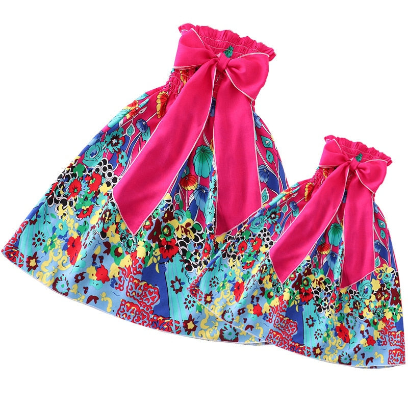 Daughter Mother Matching Spring into Summer Dress