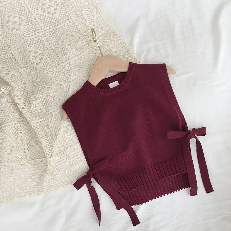 Matching Daughter Sweater Vest Top Mommy and Me