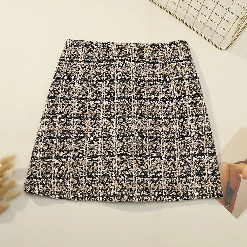 Matching Mother Front Pocket Tweed  Mommy and Me Skirt