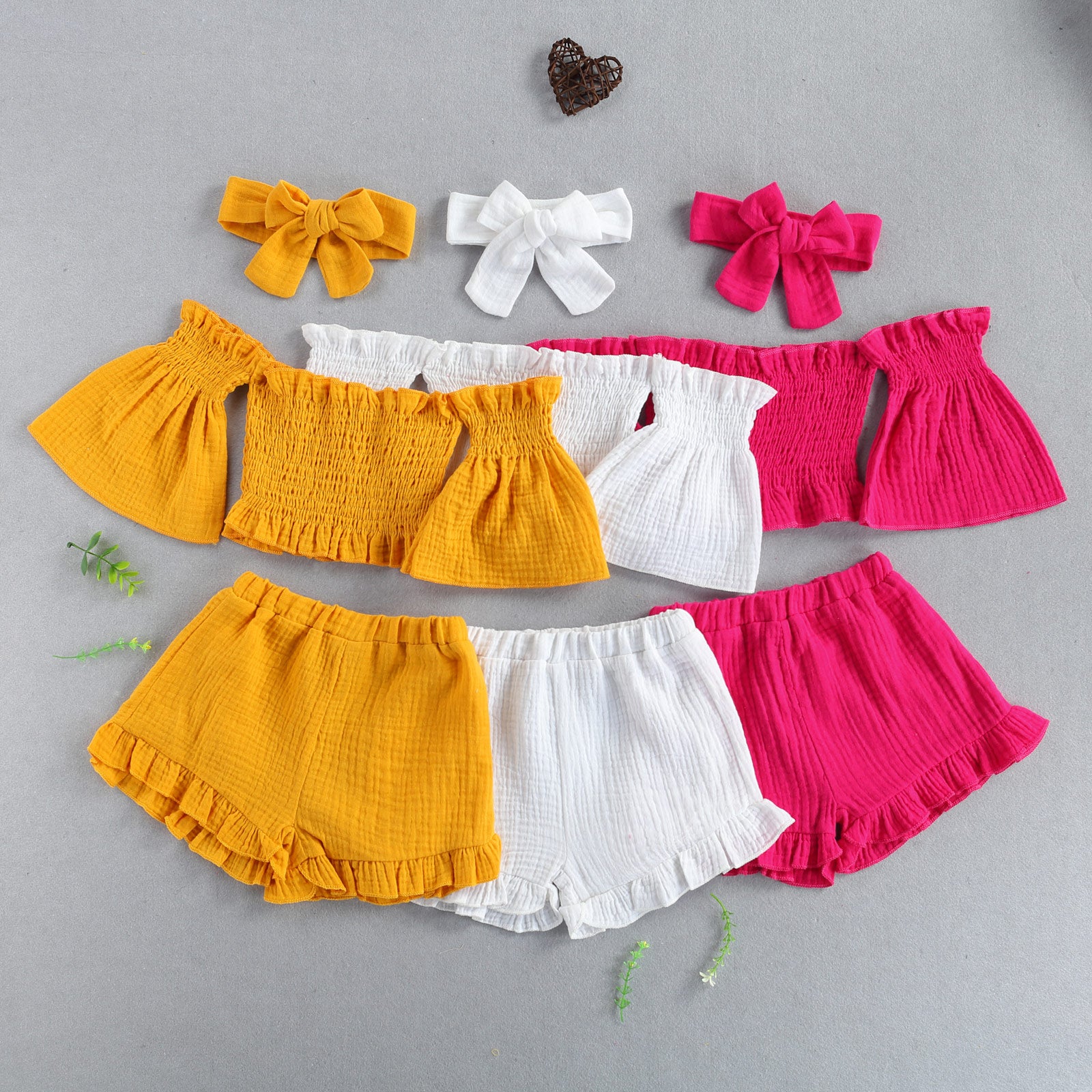 Daughter Matching Flirty Sleeve Set