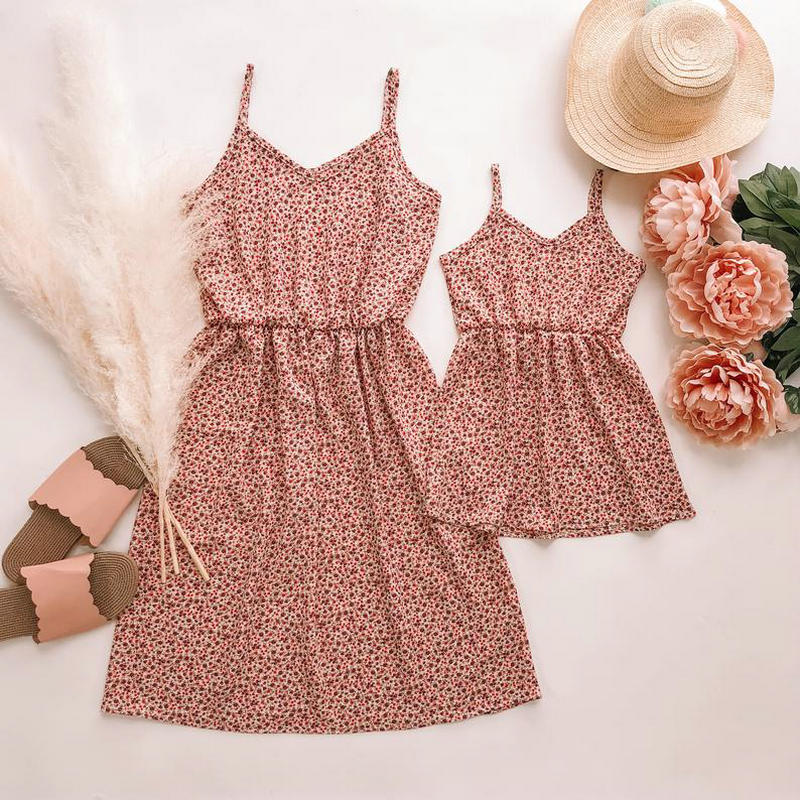 Mother Daughter Matching Floral Mini