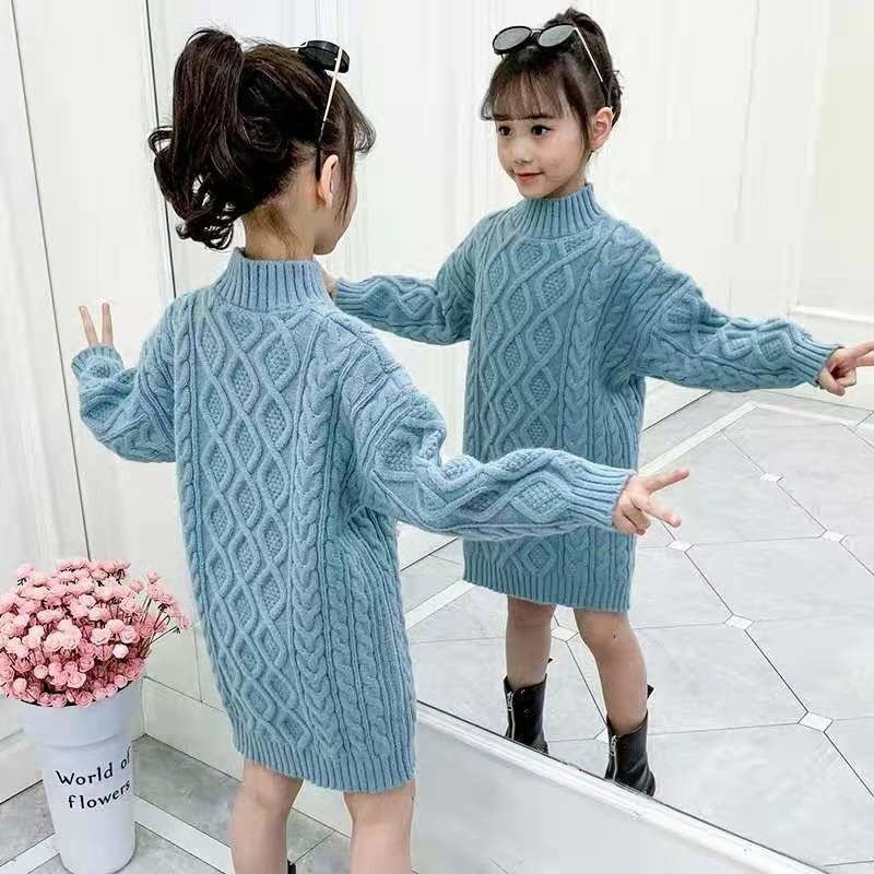 Matching Daughters Cable Knit Sweater Dress Mommy and Me