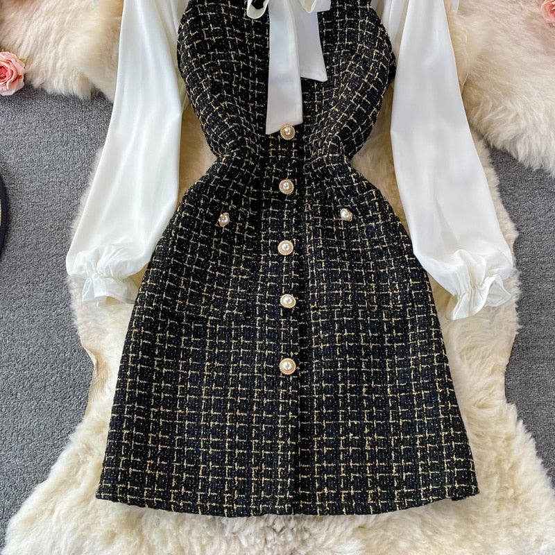 Matching Mothers Coco Tweed Mommy and Me